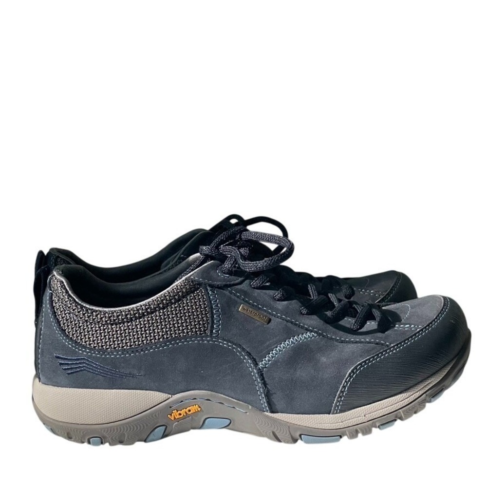 Dansko Paisley‎ Waterproof Vibram Walking Hiking Shoes Navy EU 40 US 9.5